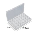 Miniatyrbild 2 av 5: Rhinestone Organizer Box, 3D Acrylic Nail Charms Storage Box