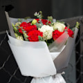 Miniatyrbild 5 av 5: 20 ark blomsteromslagspapper blombukett presentförpackning Su