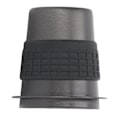 Miniatyrbilde 3 av 8: 58mm Kaffe Doseringkopp i Rustfritt Stål, Håndtak for Kaffemaskin, Mottak for Pulver med Silikonring, Svart