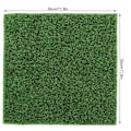 Miniatyrbilde 4 av 8: 5 stk Kvadratiske Kunstig Gras Hageplen DIY Miniatyr Landskapsdekorasjon 30x30cm