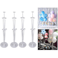 Miniatyrbild 1 av 5: Ballongställ Kit, Perfekt för Födelsedag Baby Shower Examensfest Dekorationer, Enkel Montering inom Minuter för Fantastiska Ballongdisplayer