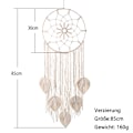 Miniatyrbild 2 av 5: Drömfångare Stor Boho Drömfångare Handgjord, Vävda Fjäder Vägg Hängande Handgjord Drömfångare Tassels Dekoration Heminredning Prydnad