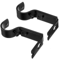 Miniatyrbilde 2 av 8: AmazonBasics Justerbare Gardinstangveggbrakett Kroker, Sett med 2