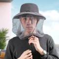 Miniatyrbilde 7 av 9: Myggnetthatt, Safarihatt, Solhatt med Skjult Insektnett