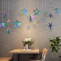 Miniatyrbillede 5 af 5: Twinkle Little Dekoration Hængende Streamer Baggrund Banner Fødselsdag