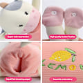 Miniatyrbild 3 av 5: Rosa fårpappershållare för bil Kreativ söt djur tecknad serie papperslådeöverdrag Bärbar plyschpappersförvaringshållare Servettlåda för hemmakontor bil