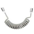 Pikkukuva 1 / 5: PVC-joustava suihkuletku veden putkistolle, WC:lle, bidet-suihkupistoolille, kylpyhuoneelle