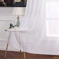 Miniatyrbilde 2 av 7: Sjønn Voile Gardin med Øyebånd, Transparent Utseende Gardin