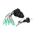 Miniatyrbillede 1 af 5: Motor Tændingsnøgleskifte Samling til Suzuki Udenbordsmotor Kontrolboks 37110-99E00 37110-92E01