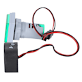 Miniatyrbild 7 av 8: Strömsignalindikator Universal 3-Display Kvadratisk Lampa Ljus 60~500V AC AD16‑22VAHGrön