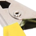 Miniatyrbilde 4 av 8: 10 stk Testklemmer Messing Isolerte Krokodilleklemmer med 4mm Sokkel 10mm Åpning 20A J.60046Gul