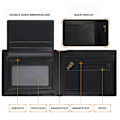 Miniatyrbillede 5 af 7: PU Læder Bifold Tegnebog Til Mænd - RFID Slim Bi Fold Tegnebøger