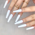 Miniatyrbillede 4 af 6: 24 stk. Dyb Nude Ren Farve Ballerina Lang Kiste Glansende Falske Negle Tryk på Negle Falske Spidser Manicure til Kvinder og Piger