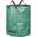 Trädgårdssäck - 272L - Oslitbar (PP 150 g/m²) - 4 handtag - H76cm Ø67cm