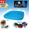 Egg Sitter Sittdyna Ortopedisk Gel Sittdyna Andas Honeycomb Memory Foam Komfortkudde