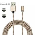 Miniatyrbillede 1 af 4: 2A Magnetisk Type C & Micro USB Oplader Adapter Til Android bv840 som visat