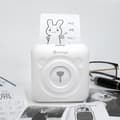 Bläckfri termoskrivare Bluetooth Mini Pocket Printer - Peripage - p158 - Vit - 57 x 30 mm