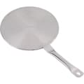 Induktionsadapter - Rostfritt stål - 24cm - Robust - Värmespridare - Kompatibel med alla värmekällor pengar