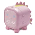 Rolig väckarklocka i drakform, rosa, smart timer för barn.