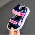 Miniatyrbild 4 av 8: Mjuka halkfria sandaler för pojkar och flickor, moderiktiga skor för småbarn black 21 (insole 14.5cm)