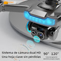 Miniatyrbild 3 av 5: Xiaomi Mini Drone P15 Pro, 8K, 4K HD Professionell Kamera, Hindervisundvikande, Flygfotografering, 5G, 10KM, Fällbar Fyrhjulig Bil, Leksak Grey-DC-8K-1B No,