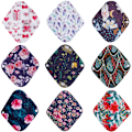 Miniatyrbild 2 av 5: Damunderkläder i bambu för menstruation, 10-pack, återanvändbara, vattentäta, menstruationstyg Set 3 No,