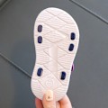 Miniatyrbild 6 av 8: Mjuka halkfria sandaler för pojkar och flickor, moderiktiga skor för småbarn black 23 (insole 15.5 cm)