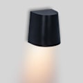 Miniatyrbild 4 av 6: Barcelona LED-vägglampa för utomhusbruk \"MERI\" - 1 x GU10-8W-3000K-IP65 white 31