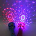 Miniatyrbild 4 av 5: LED 6-tums projektionsmikrofon, blixtmikrofon, barns lysande leksaker, barnpresenter, LED-fest No, No,