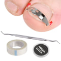 Miniatyrbild 5 av 5: 1/2/3/5 Inåtväxande tånagel Ingroing Corrector Tool Fotvård Set B 4x7x0.4 Inch Package 1Set