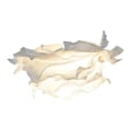 Miniatyrbild 2 av 5: Pappersförstärkare Skärm Takhänge ätt Cover Blomma ampshade White M