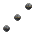 Miniatyrbild 3 av 5: 1/2/3 Slitstark barnbasket för träning och match Black- size 5 3Set