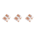 Miniatyrbild 3 av 5: 1/2/3/5 12 st Klipppapper med lätthet - metallpärmklämmor för Penguin - Rose gold 3PCS