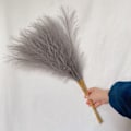 Miniatyrbild 11 av 11: 55CM 5/10/20ST Fluffig Pampasgräs Boho Dekor Blomma Falsk Växt Vass Simulerad Bröllopsfest Hem D Matches the image 20PCS