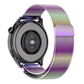 Miniatyrbillede 1 af 5: Farverig Milan urrem kompatibel med Huawei Watch Gt 3 Pro 46mm kompatibel med Huawei Watch Gt 3 Pro 46mm