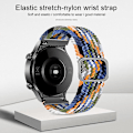 Miniatyrbilde 3 av 5: Lilla Lilla kompatibel med Samsung Galaxy Watch Active2 40mm Nylon Klokkereim