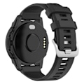 Miniatyrbillede 1 af 5: Sort Sort Silikone Urrem kompatibel med Garmin kompatibel med erunner 955 / 255 / 745
