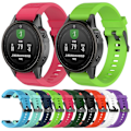 Miniatyrbilde 5 av 5: Sort Sort kompatibel med Garmin Fenix5 (22mm) silikonrem