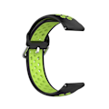 Miniatyrbillede 4 af 5: Sort Limegrøn Sort Limegrøn kompatibel med Huawei Watch 3 / 3 Pro silikone urrem