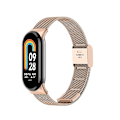 Miniatyrbilde 1 av 5: Rosegull Rosegull Spenne Metall Klokkereim kompatibel med Xiaomi Mi Band 8