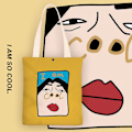 Miniatyrbillede 2 af 5: Sød Tote Bag Æstetisk Grafisk Fløjl Tote Bag Genanvendelig Indkøbspose Trendy Skole Tote Bog Tote Gave Til Kvinder