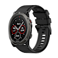 Miniatyrbillede 1 af 5: Sort Sort Silikone Urrem kompatibel med Garmin Fenix 5x Sapphire