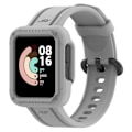 Miniatyrbillede 1 af 5: Grå Grå Silikone Urrem kompatibel med Xiaomi Mi Watch 2 Lite