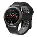 Miniatyrbillede 4 af 5: Sort Grå Sort Grå Silikone Urrem kompatibel med Garmin Fenix 6