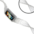 Miniatyrbillede 4 af 5: Frostet Transparent TPU Urrem kompatibel med Huawei Band 7 / 6 / Honor Band 6