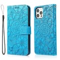 Fodral för iPhone 15PROMAX blå 3D-präglad Soft-Touch Magnetisk Mode