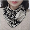 Miniatyrbilde 1 av 5: Dame falsk krage Avtakbar halvtynn Cervical Support Bana Elegant and luxurious