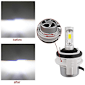 Pikkukuva 4 / 5: 4 kpl H7 HID LED -polttimon kanta-adapteri ABS-muovia - E46 3-sarja 325I 330Ci 330I 2001-2006 3