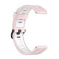 Miniatyrbillede 4 af 5: Sand Pink Hvid Sand Pink Hvid Silikone Urrem kompatibel med Huawei Watch Gt 3 46mm kompatibel med Huawei Watch Gt 3 46mm