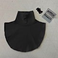 Miniatyrbilde 1 av 5: Dame falsk krage Avtakbar halv 'S Varmt skjerf Bunn Sh Black Average size